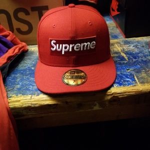 Supreme new era R.I.P fitted hat